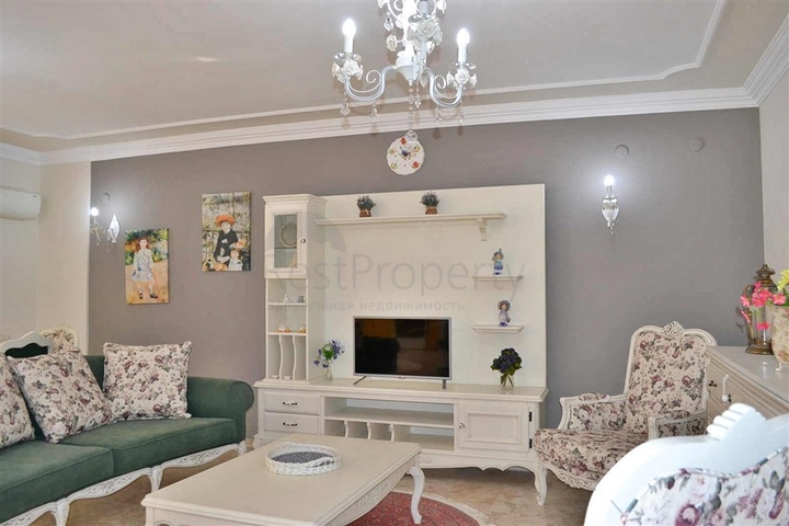 شقة عائلية واسعة - مفروشة - تصميم 2 غرفة وصالة في مهموتلار / الانيا 