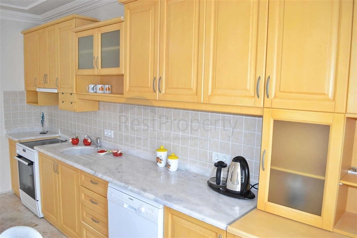 شقة عائلية واسعة - مفروشة - تصميم 2 غرفة وصالة في مهموتلار / الانيا 