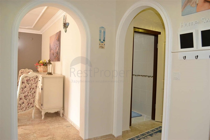 شقة عائلية واسعة - مفروشة - تصميم 2 غرفة وصالة في مهموتلار / الانيا 