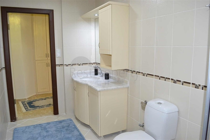 شقة عائلية واسعة - مفروشة - تصميم 2 غرفة وصالة في مهموتلار / الانيا 