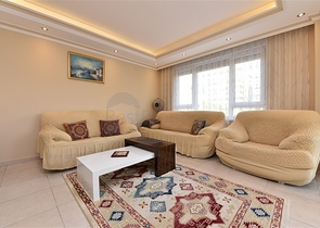 50 متر الى البحر - شقة 2 غرفة وصالة - مفروشة - في مهموتلار / الانيا 