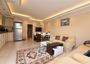 50 متر الى البحر - شقة 2 غرفة وصالة - مفروشة - في مهموتلار / الانيا 