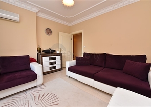 50 متر الى البحر - شقة 2 غرفة وصالة - مفروشة - في مهموتلار / الانيا 