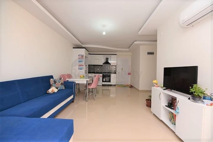 شقة مفروشة - 1 غرفة نوم وصالة - ضمن مجمع سكني يضم كافة الخدمات - مهموتلار / الانيا 