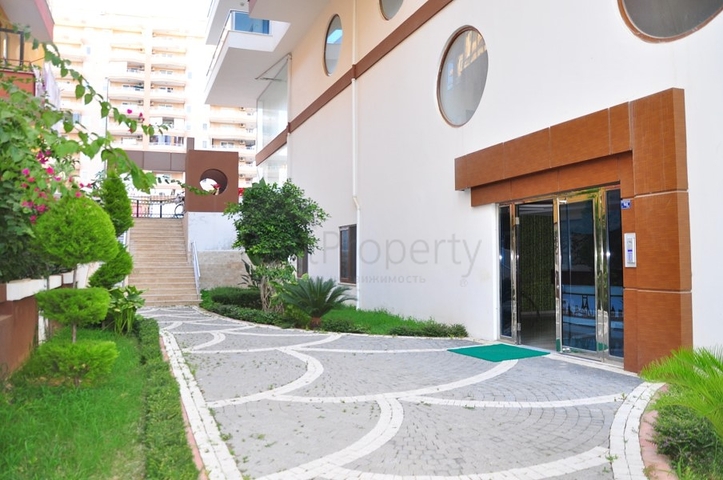 شقة مفروشة - 1 غرفة نوم وصالة - ضمن مجمع سكني يضم كافة الخدمات - مهموتلار / الانيا 