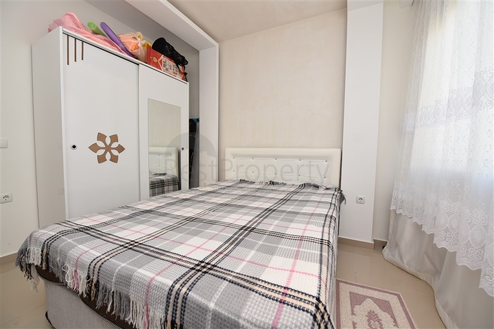 شقة مفروشة - 1 غرفة نوم وصالة - ضمن مجمع سكني يضم كافة الخدمات - مهموتلار / الانيا 