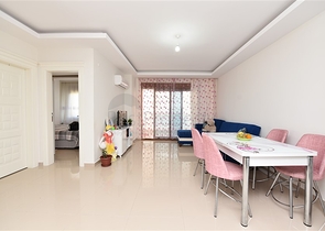 شقة مفروشة - 1 غرفة نوم وصالة - ضمن مجمع سكني يضم كافة الخدمات - مهموتلار / الانيا 