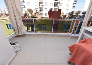 شقة مفروشة - 1 غرفة نوم وصالة - ضمن مجمع سكني يضم كافة الخدمات - مهموتلار / الانيا 