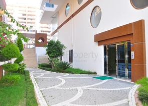 شقة مفروشة - 1 غرفة نوم وصالة - ضمن مجمع سكني يضم كافة الخدمات - مهموتلار / الانيا 