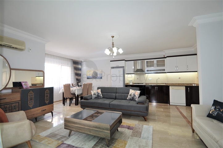 سعر مناسب - شقة مفروشة - 2 غرفة وصالة - في منطقة اوبا / الانيا 