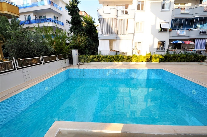 سعر مناسب - شقة مفروشة - 2 غرفة وصالة - في منطقة اوبا / الانيا 