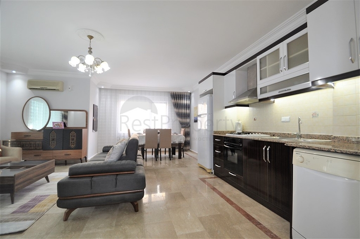 سعر مناسب - شقة مفروشة - 2 غرفة وصالة - في منطقة اوبا / الانيا 