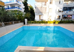 سعر مناسب - شقة مفروشة - 2 غرفة وصالة - في منطقة اوبا / الانيا 