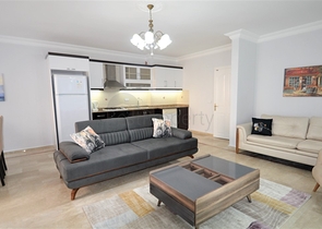 سعر مناسب - شقة مفروشة - 2 غرفة وصالة - في منطقة اوبا / الانيا 