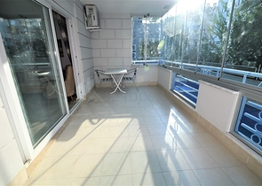 سعر مناسب - شقة مفروشة - 2 غرفة وصالة - في منطقة اوبا / الانيا 