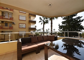 اطلالة بحر مباشرة - سعر مميز - شقة 2 غرفة وصالة في مهموتلار / الانيا 