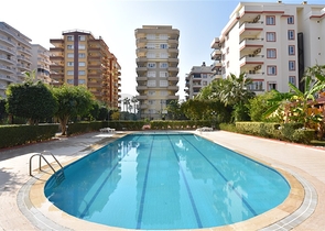 اطلالة بحر مباشرة - سعر مميز - شقة 2 غرفة وصالة في مهموتلار / الانيا 