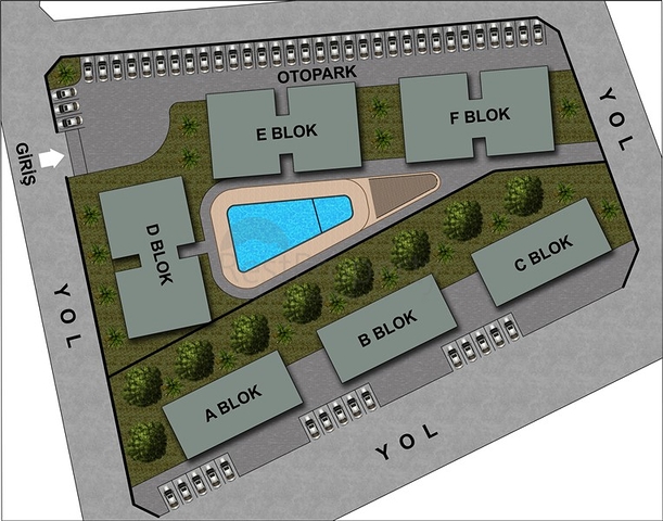 للمستثمرين -  بالاقساط - مشروع سكني قيد الانشاء في منطقة اوبا / الانيا 