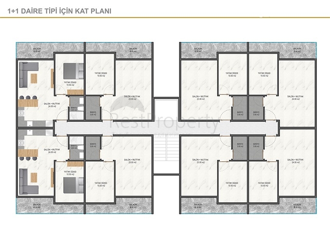 للمستثمرين -  بالاقساط - مشروع سكني قيد الانشاء في منطقة اوبا / الانيا 