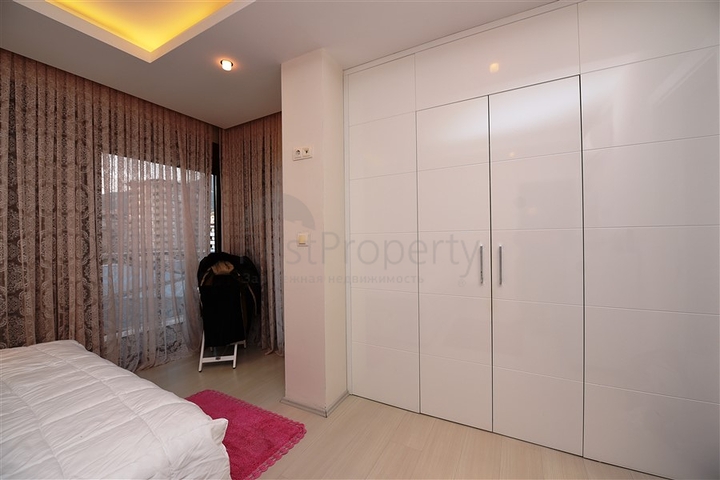 شقة عائلية - 3 غرف وصالة - مفروشة - ضمن منطقة جيكجلي الراقية في الانيا 