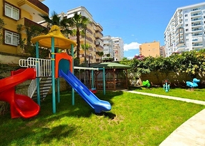 شقة عائلية - 3 غرف وصالة - مفروشة - ضمن منطقة جيكجلي الراقية في الانيا 