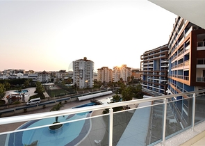 شقة عائلية - 3 غرف وصالة - مفروشة - ضمن منطقة جيكجلي الراقية في الانيا 