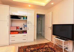 شقة عائلية - 3 غرف وصالة - مفروشة - ضمن منطقة جيكجلي الراقية في الانيا 