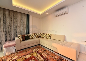 شقة عائلية - 3 غرف وصالة - مفروشة - ضمن منطقة جيكجلي الراقية في الانيا 