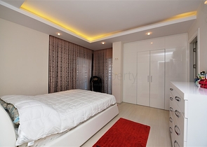 شقة عائلية - 3 غرف وصالة - مفروشة - ضمن منطقة جيكجلي الراقية في الانيا 