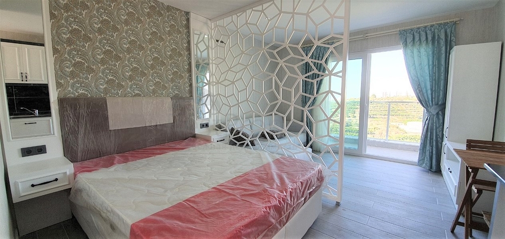 شقة مفروشة - استديو فاخر - ضمن مجمع جديد في كارجي جاك / الانيا