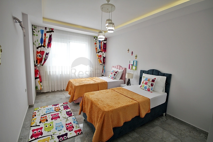 تصميم فاخر - شقة 2 غرفة وصالة في منطقة مهموتلار / الانيا  تصميم فاخر - شقة 2 غرفة وصالة في منطقة مهموتلار / الانيا