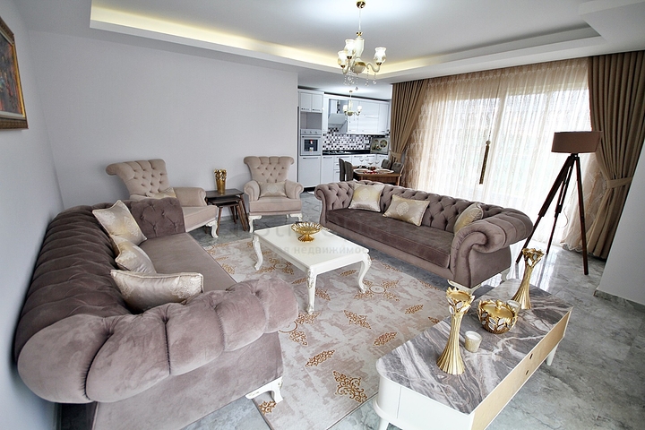 تصميم فاخر - شقة 2 غرفة وصالة في منطقة مهموتلار / الانيا  تصميم فاخر - شقة 2 غرفة وصالة في منطقة مهموتلار / الانيا