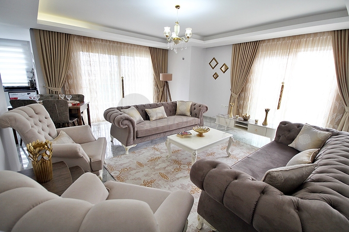 تصميم فاخر - شقة 2 غرفة وصالة في منطقة مهموتلار / الانيا  تصميم فاخر - شقة 2 غرفة وصالة في منطقة مهموتلار / الانيا