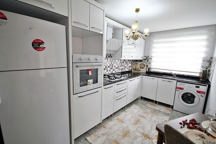 تصميم فاخر - شقة 2 غرفة وصالة في منطقة مهموتلار / الانيا  تصميم فاخر - شقة 2 غرفة وصالة في منطقة مهموتلار / الانيا