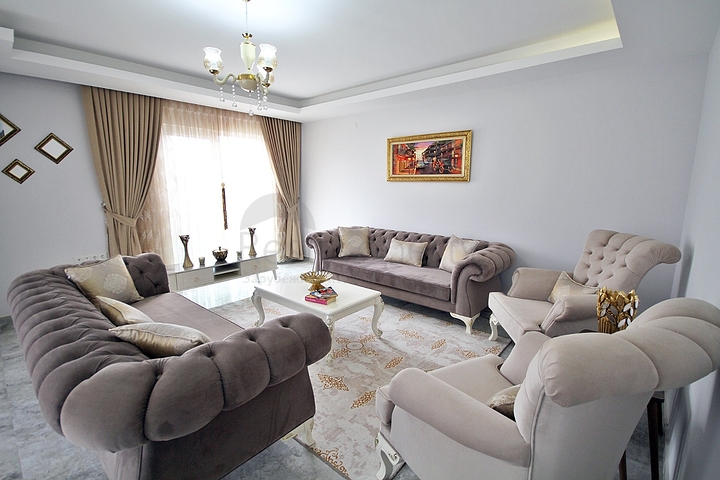 تصميم فاخر - شقة 2 غرفة وصالة في منطقة مهموتلار / الانيا  تصميم فاخر - شقة 2 غرفة وصالة في منطقة مهموتلار / الانيا