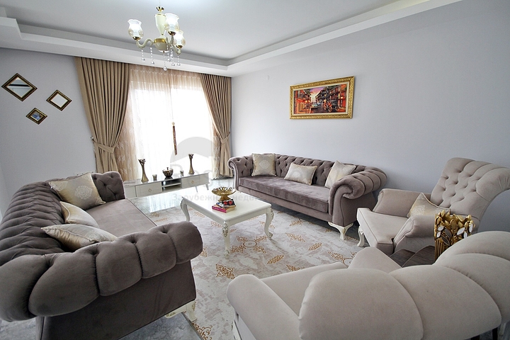 تصميم فاخر - شقة 2 غرفة وصالة في منطقة مهموتلار / الانيا  تصميم فاخر - شقة 2 غرفة وصالة في منطقة مهموتلار / الانيا