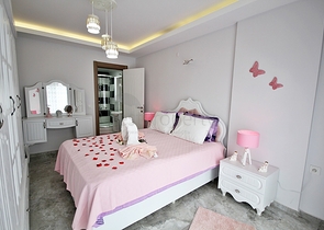 تصميم فاخر - شقة 2 غرفة وصالة في منطقة مهموتلار / الانيا  تصميم فاخر - شقة 2 غرفة وصالة في منطقة مهموتلار / الانيا