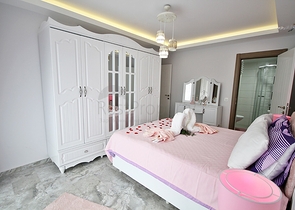 تصميم فاخر - شقة 2 غرفة وصالة في منطقة مهموتلار / الانيا  تصميم فاخر - شقة 2 غرفة وصالة في منطقة مهموتلار / الانيا