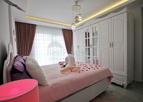 تصميم فاخر - شقة 2 غرفة وصالة في منطقة مهموتلار / الانيا  تصميم فاخر - شقة 2 غرفة وصالة في منطقة مهموتلار / الانيا