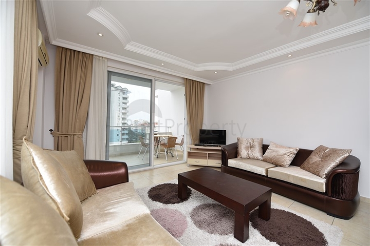 منطقة سكنية راقية - شقة 1 غرفة وصالة مفروشة - في جيكجلي / الانيا 