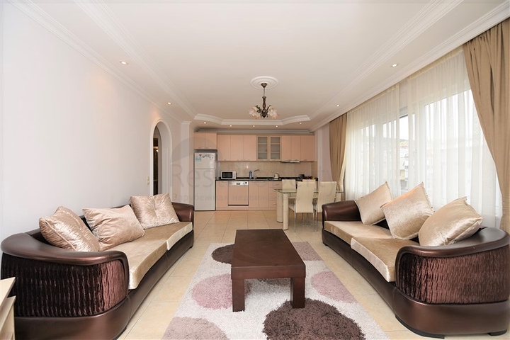 منطقة سكنية راقية - شقة 1 غرفة وصالة مفروشة - في جيكجلي / الانيا 