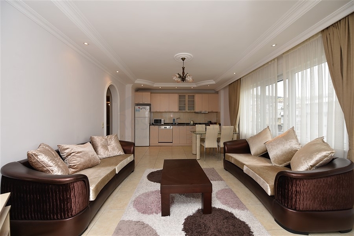 منطقة سكنية راقية - شقة 1 غرفة وصالة مفروشة - في جيكجلي / الانيا 