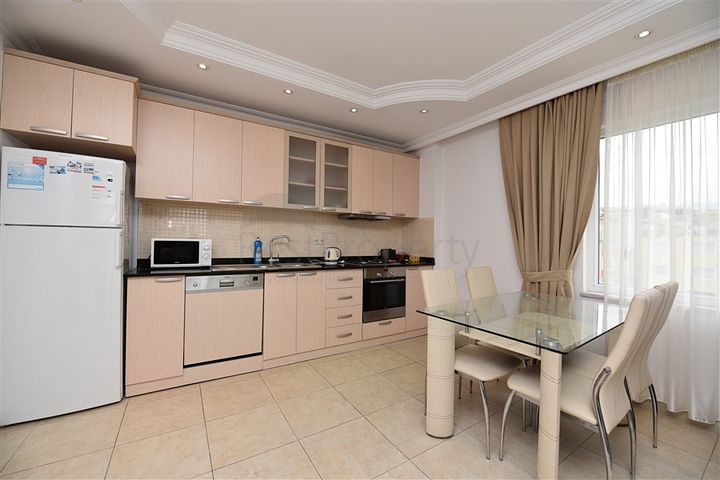 منطقة سكنية راقية - شقة 1 غرفة وصالة مفروشة - في جيكجلي / الانيا 