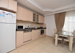 منطقة سكنية راقية - شقة 1 غرفة وصالة مفروشة - في جيكجلي / الانيا 