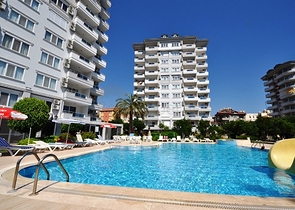 منطقة سكنية راقية - شقة 1 غرفة وصالة مفروشة - في جيكجلي / الانيا 