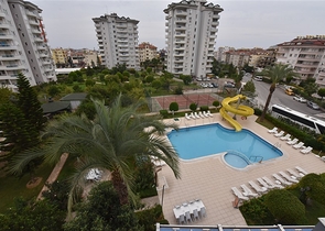 منطقة سكنية راقية - شقة 1 غرفة وصالة مفروشة - في جيكجلي / الانيا 