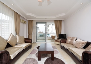 منطقة سكنية راقية - شقة 1 غرفة وصالة مفروشة - في جيكجلي / الانيا 