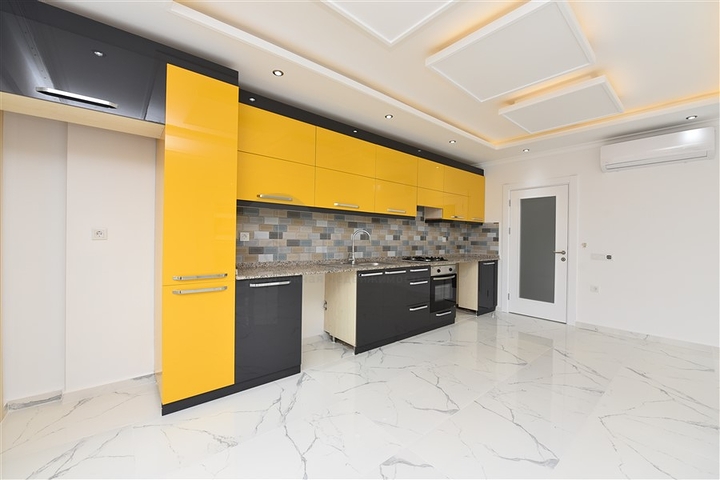 شقة عائلية - جاكوزي ضمن التراس - 2 غرفة وصالة في مهموتلار / الانيا 