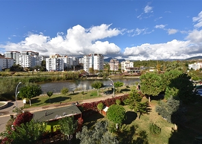 على ضفة النهر - مجمع حديث - شقة 2 غرفة وصالة - في كاستل / الانيا 