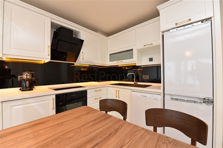 اطلالة بحر - فرش فاخر - مجمع حديث - شقة غرفة وصالة في مهموتلار / الانيا 